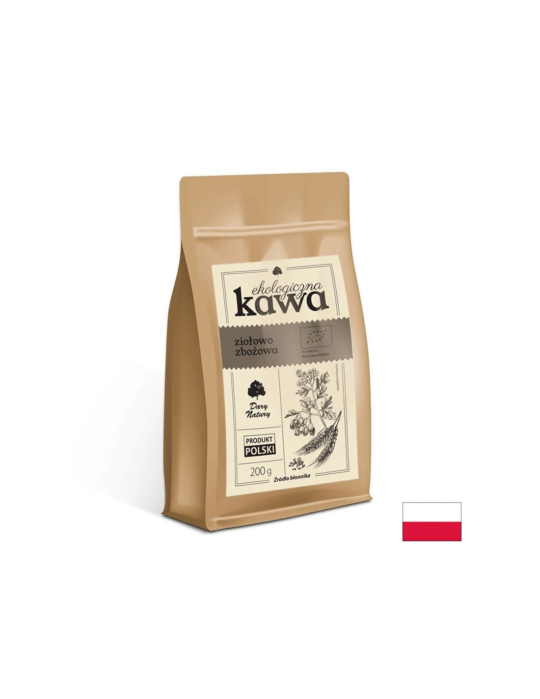 Kaffee aus Kräutern und Bohnen, 200 g <tc>Dary Natury</tc>