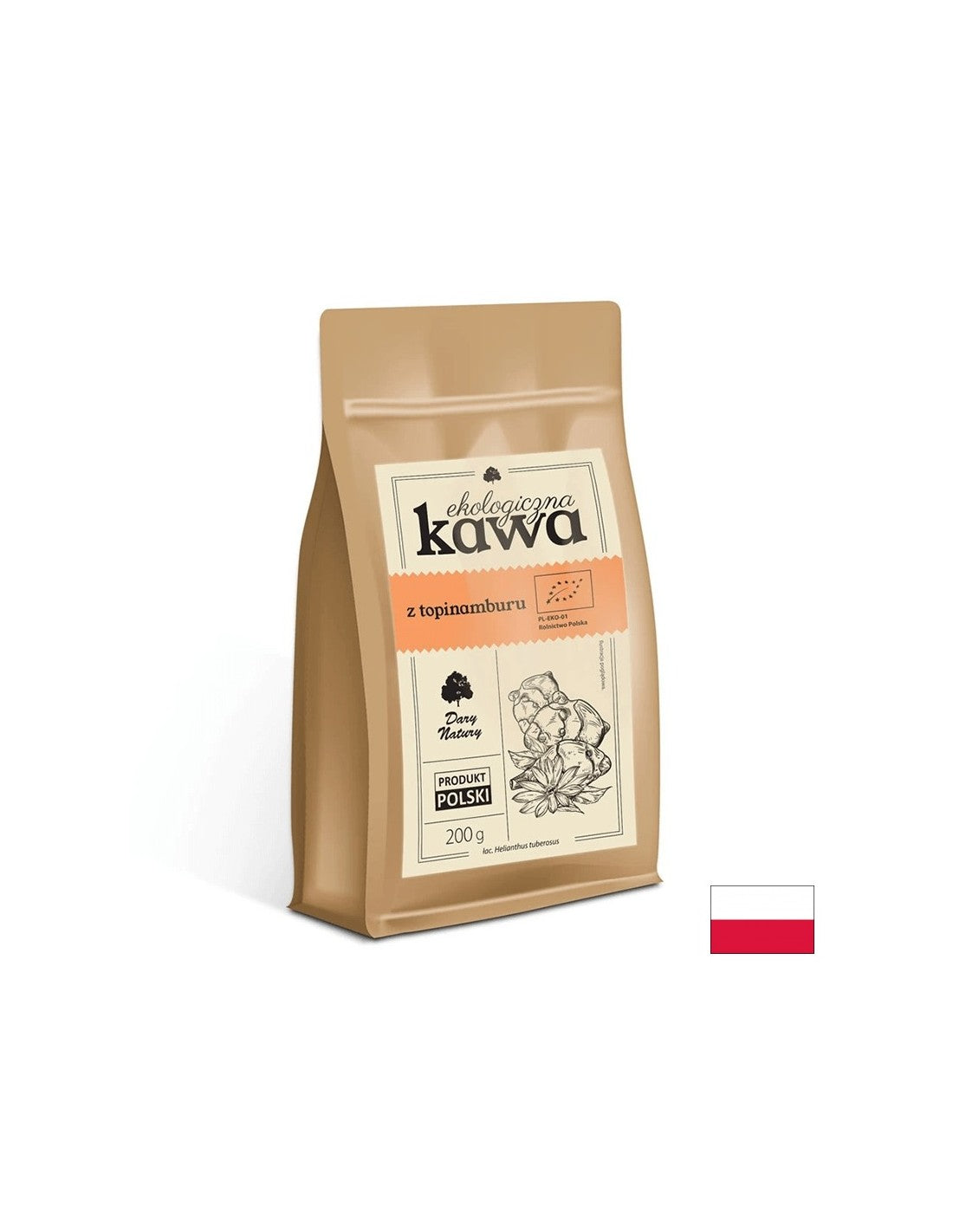 Erdapfelkaffee, Löwenzahnwurzel und Öko-Gewürze, 200 g <tc>Dary Natury</tc>