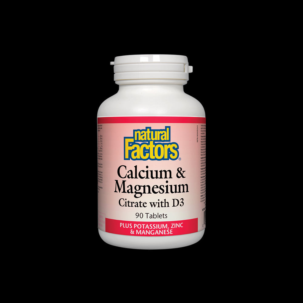 Calcium- und Magnesiumcitrat mit D3 - 90 -Tabletten