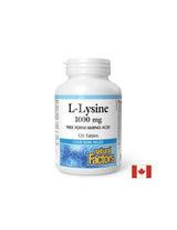 Herpes simplex, Osteoporose und Herzgesundheit - L -Lysin, 1000 mg x 120 Tabletten