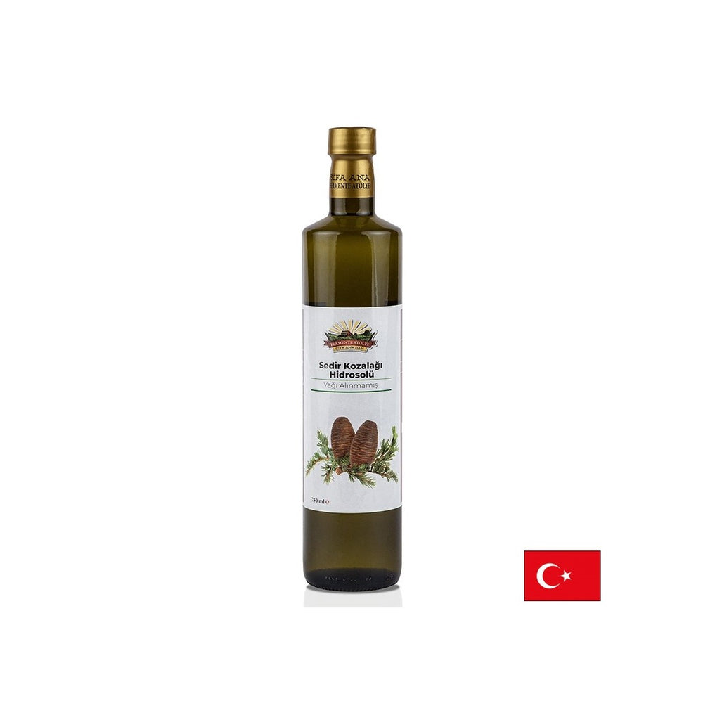 Hydrool (Blumenwasser) aus Zedernkegeln - Hautpflege, Atemweg und Nervensystem, 750 ml