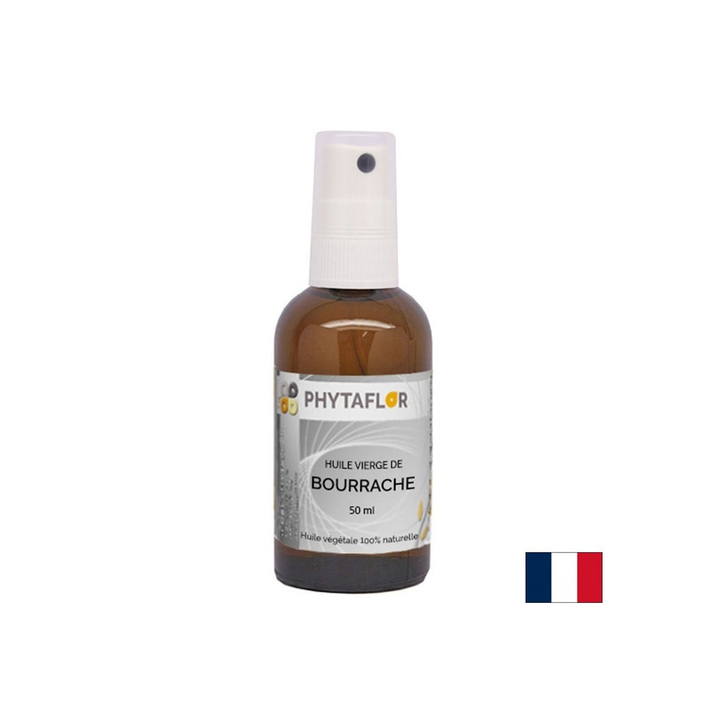 Hormonelles Ungleichgewicht, entzündete Haut und Arthritis - Borretschöl, Spray, 50 ml