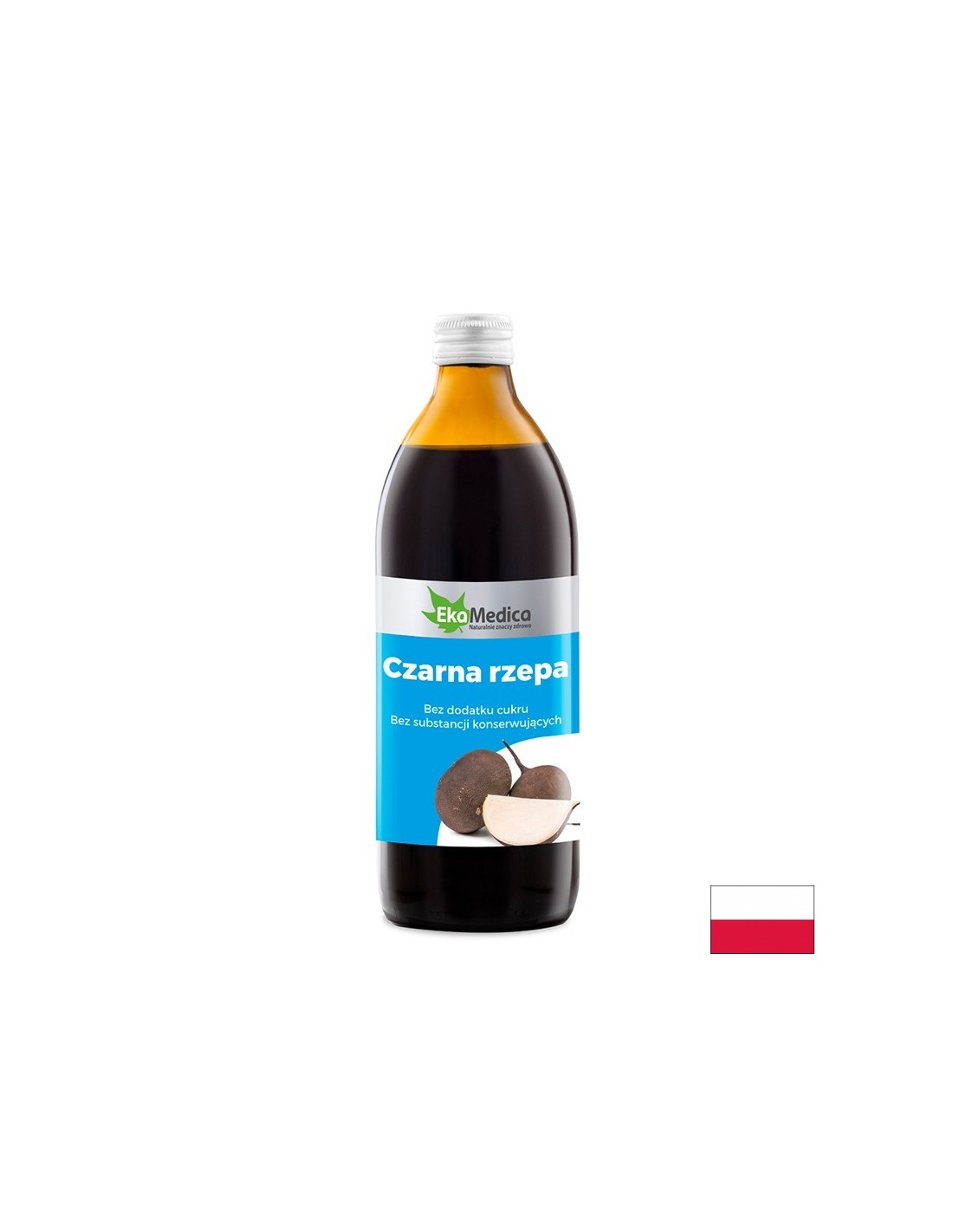 Verdauung - Schwarzer Rüben + Vitamin C, Sirup 500 ml Ekamedica