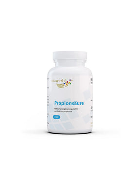 Digestive and Intestinal Function - Propionic Acid (Sodium Propionate), 120 Capsules - Nutra Best Europe