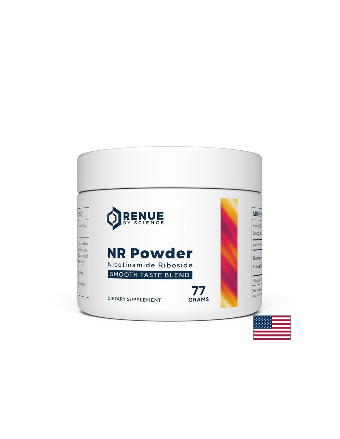 Zellulare Erneuerung mit Nicotinamid -Ribosid NR - NAD+ Booster mit starkem Anti -Aging -Effekt, 500 mg, 77 g Pulver