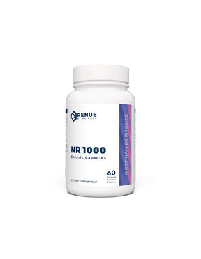 Cellular Renewal - Nicotinamide Riboside NR1000, 500mg x 60 Delayed Release Capsules - Nutra Best Europe
