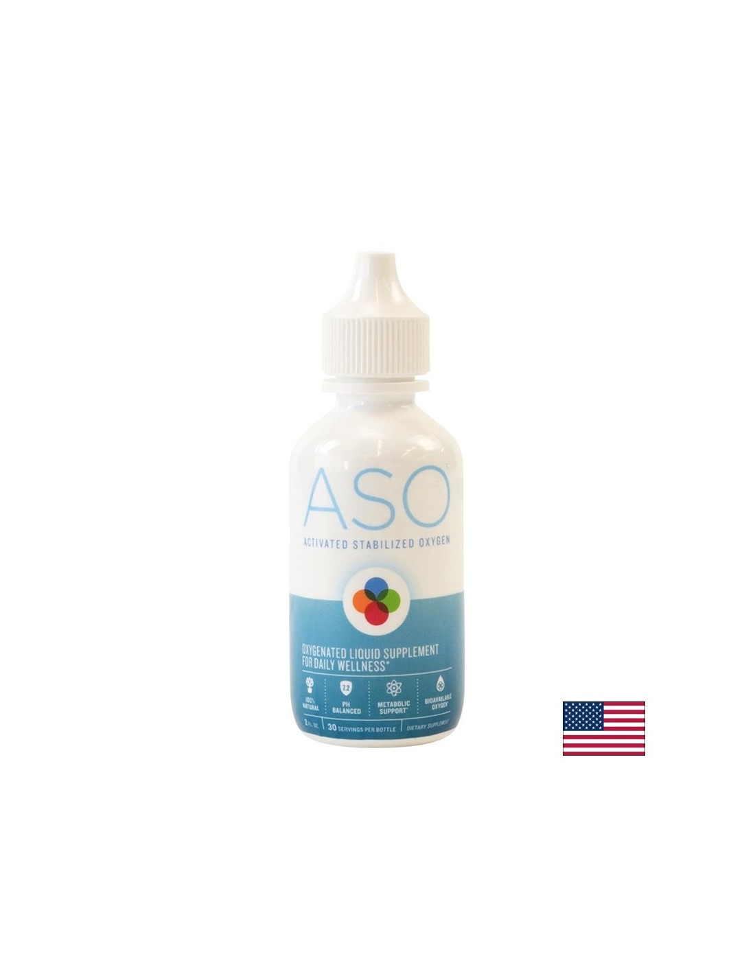 Zellgesundheit - aktivierter stabilisierter Sauerstoff ASO®, 60 ml Tropfen