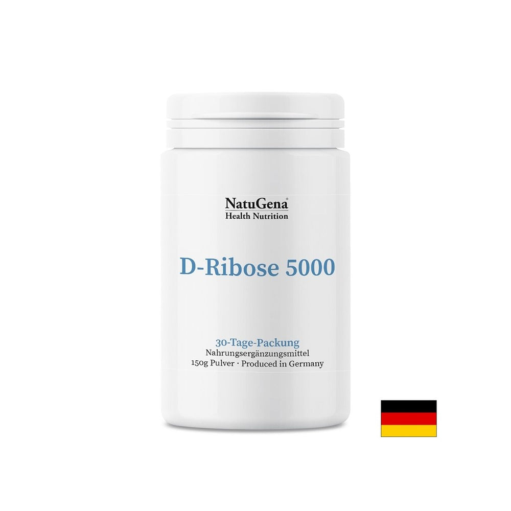 Zellgesundheit und Energie - D -Ribose 5000, 150 g Pulver