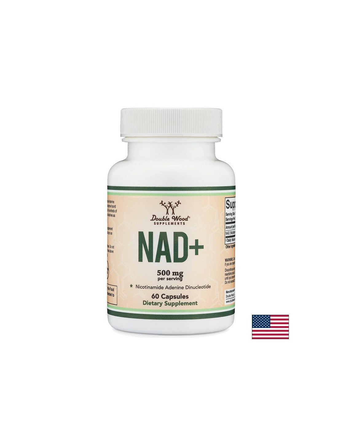 NAD+ 500 mg - 60 Kapseln