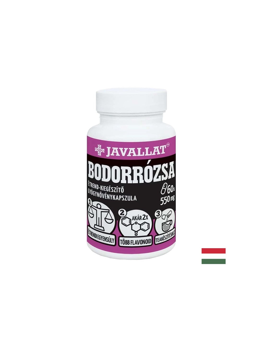 Zellgesundheit - Gestein Rose, 550 mg x 60 Kapseln