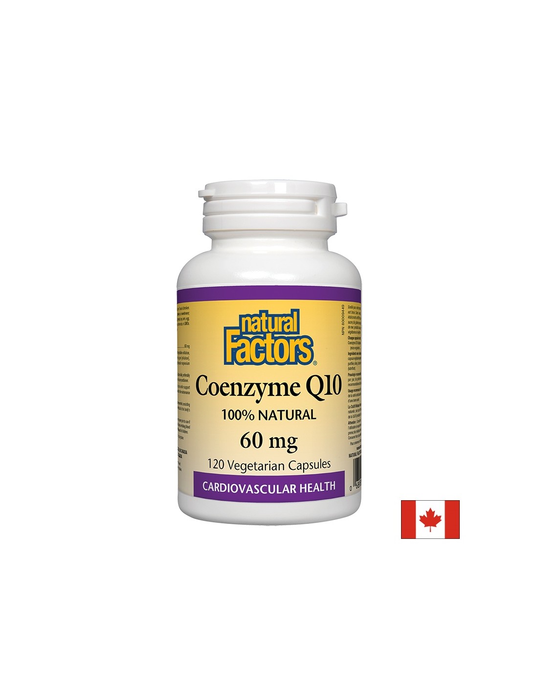 Coenzym Q10/ Coenzym Q10 60 mg x 120 Kapseln <tc>Natural Factors</tc>