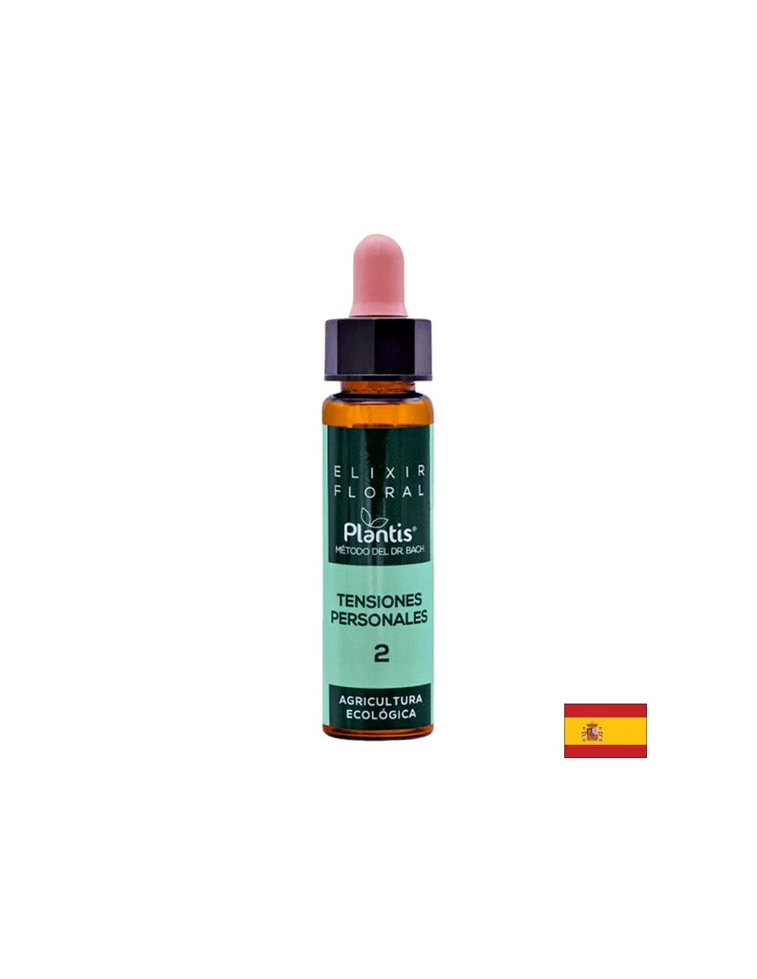 Gegen Stress und nervöse Spannung - Farbelixier mit kombinierten Tropfen nach Dr. Bachs Methode, 10 ml