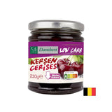 Kirschmarmelade mit geringem Zucker- und Kohlenhydratgehalt, 210 g