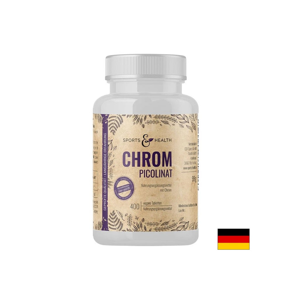 Gewichts- und Blutzuckerkontrolle - Chrom (Picolinat), 200 µg x 400 Tabletten