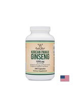 Korean Panax Ginseng - Koreanischer Ginseng, 240 Kapseln <tc>Double Wood</tc>