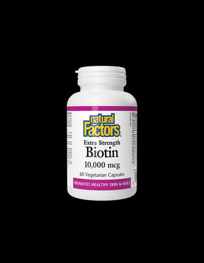Hair, skin and nails - Biotin, 10000 µg x 60 V capsules - Nutra Best Europe