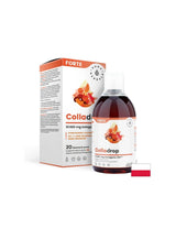 Haare, Haut und Nägel - Kollagen Forte HM ™ (mit Hyaluronsäure, Vitamin C und Silizium), 500 ml
