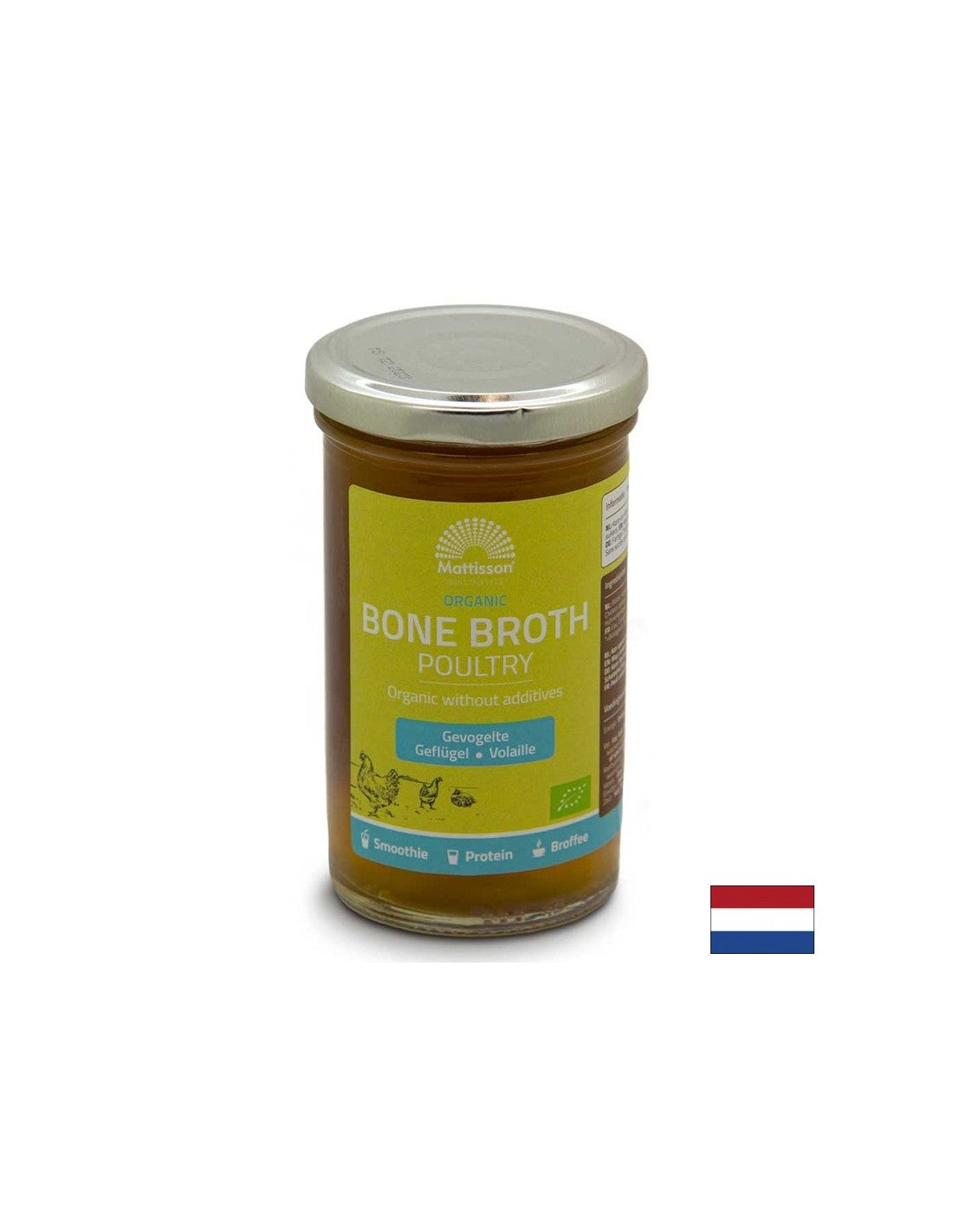 Geflügelknochenbrühe Bio, 240 ml <tc>Mattisson Healthstyle</tc>