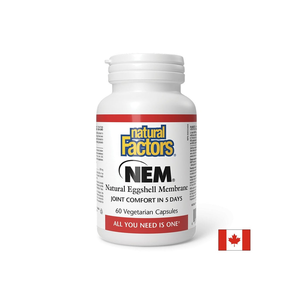 Knochen und Gelenke - NEM natürliche Eiermembran, 500 mg x 60 V -Kapseln