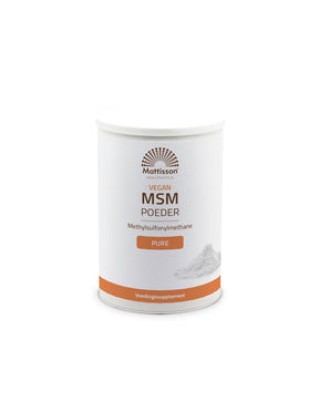 Bones and joints - Vegan MSM, 8 g x 550 g powder - Nutra Best Europe