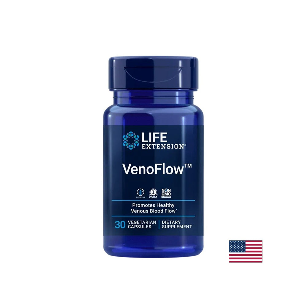 Blutgefäße - Venoflow ™ Pycnogenol + Nattokinase, 30 Kapseln