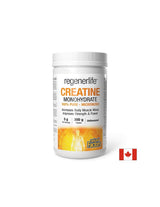 Kreatinmonohydrat (mikronisiert) RegenerLife ™ - Stärke, Ausdauer und Muskelleistung, 5000 mg x 300 g Pulver