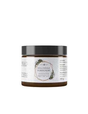 Face and body cream with colloidal silver (100 ppm), 100 g - Nutra Best Europe