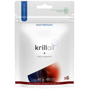 Krill Oil 500 mg - 60 Softgels - Nutra Best Europe
