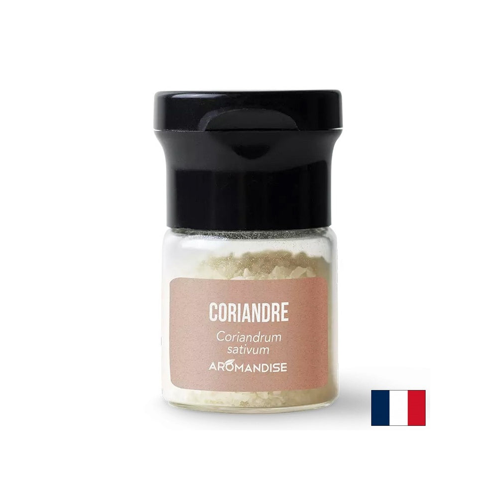 Koriander ätherische Ölkristalle (kulinarisch) - Für Geschmacksgerichte, Saucen, Getränke, 10 g