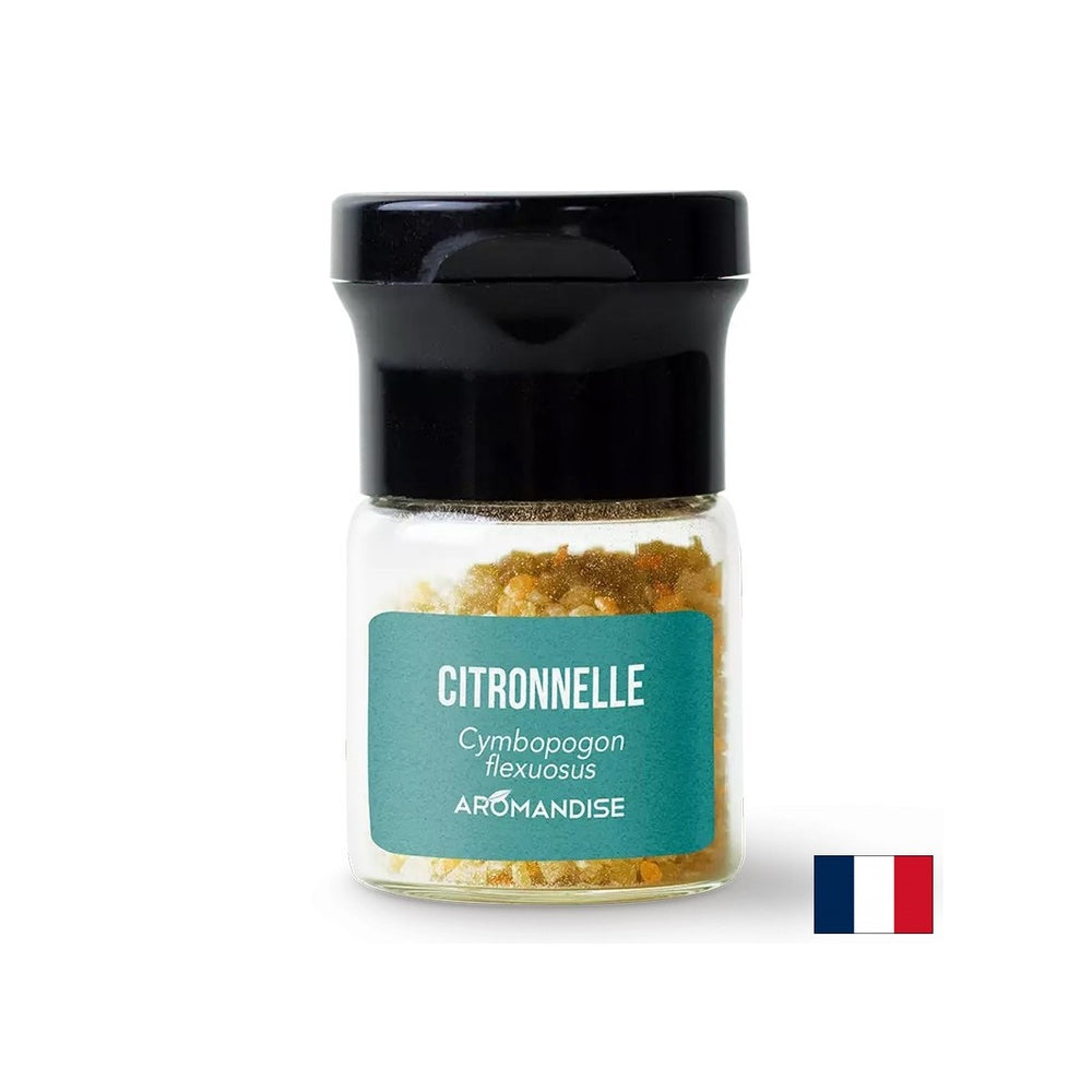 Zitronengras ätherische Ölkristalle (kulinarisch) - Für Geschmacksgerichte, Saucen, Getränke, 10 g