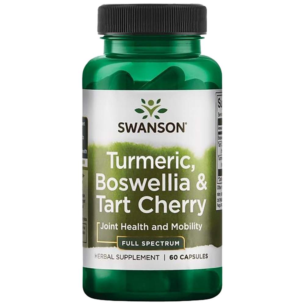 Vollspektrum Kurkuma, Boswellia & Tart Cherry - 60 Kapseln