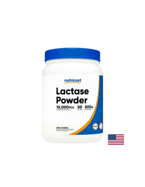 Lactase - Supports lactose digestion, 500 g powder - Nutra Best Europe