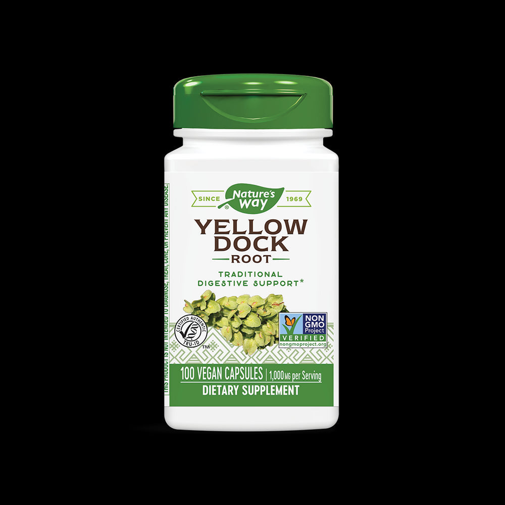 Gelbe Dockwurzel 500 mg - 100 Kapseln