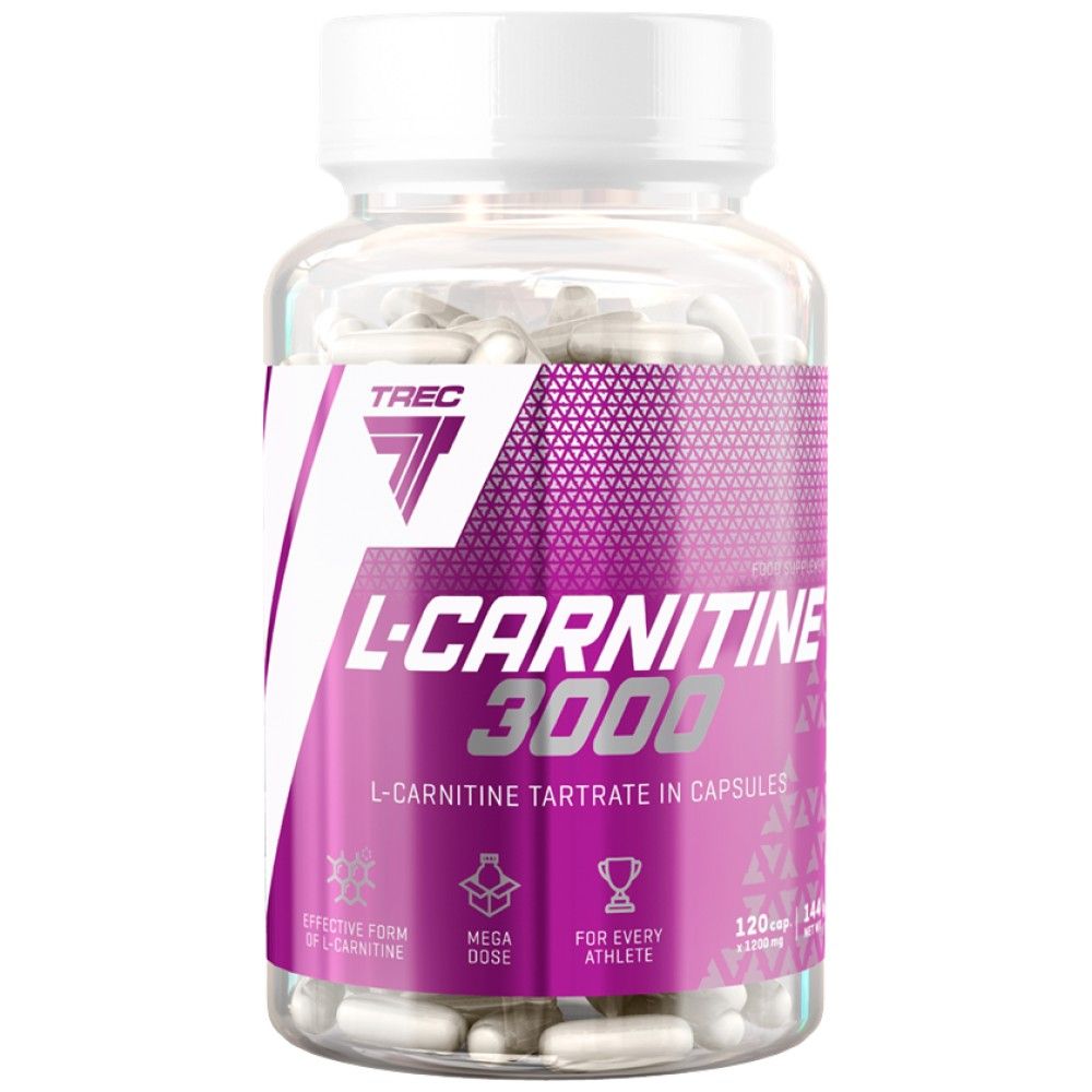 L -Carnitin 3000 -Kappen - 120 Kapseln