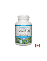 Leinsamenöl - Leinsamenöl 1000 mg, 90 Softgel-Kapseln <tc>Natural Factors</tc>