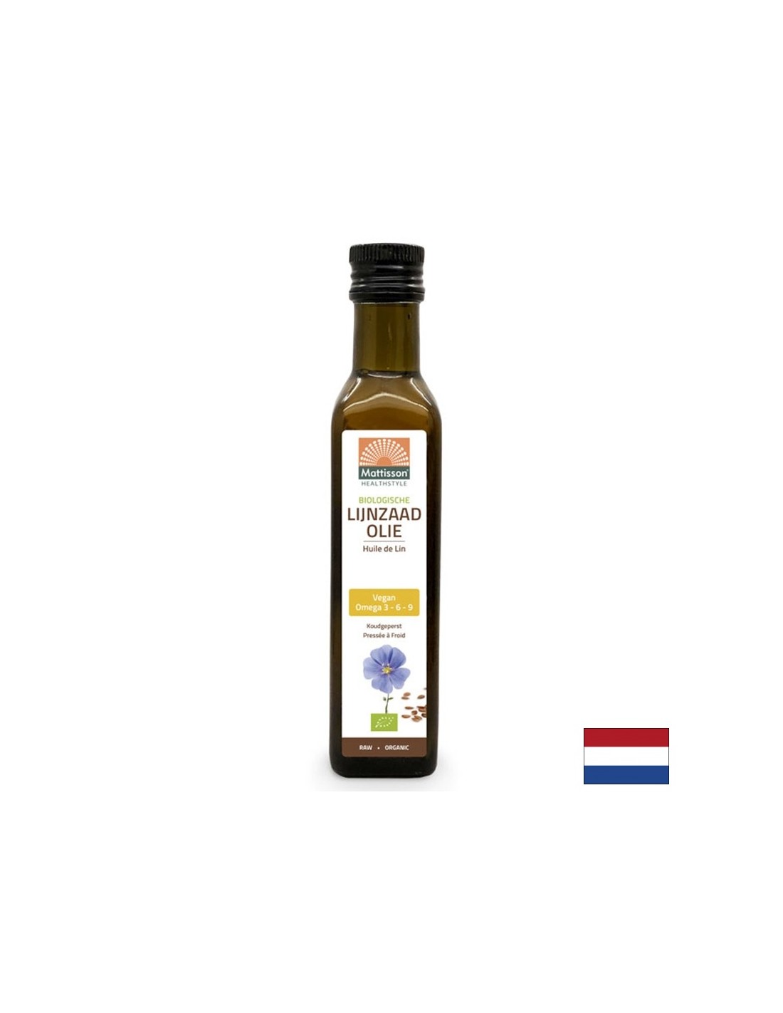 Leinöl (kalt gepresst, organisch), 250 ml