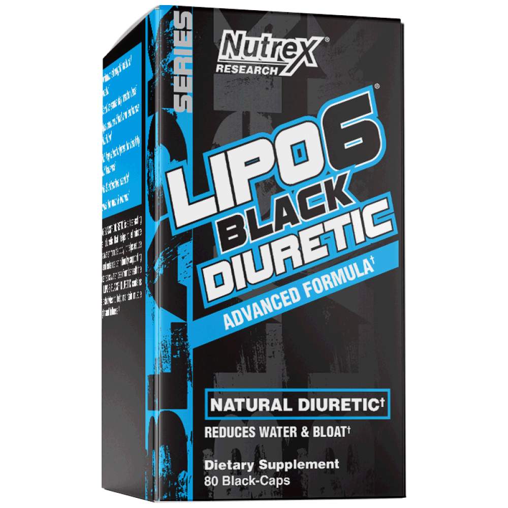 Lipo 6 Schwarz / Diuretikum - 80 Kapseln
