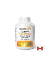 Regener Life ™ Liposomales Vitamin C 500 mg - 120 Gelkapseln