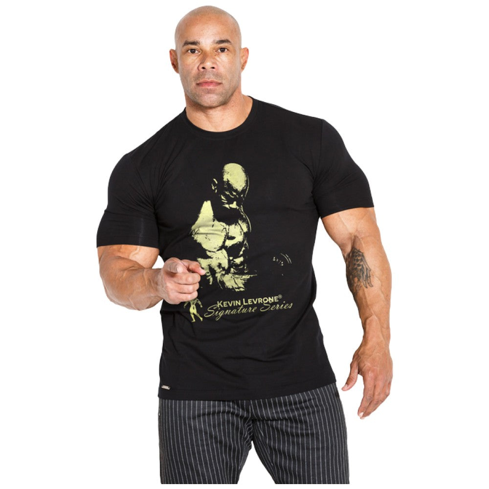 Herren-T-Shirt mit kurzen Ärmeln / T-Shirt 03 LM Classic-Schwarz