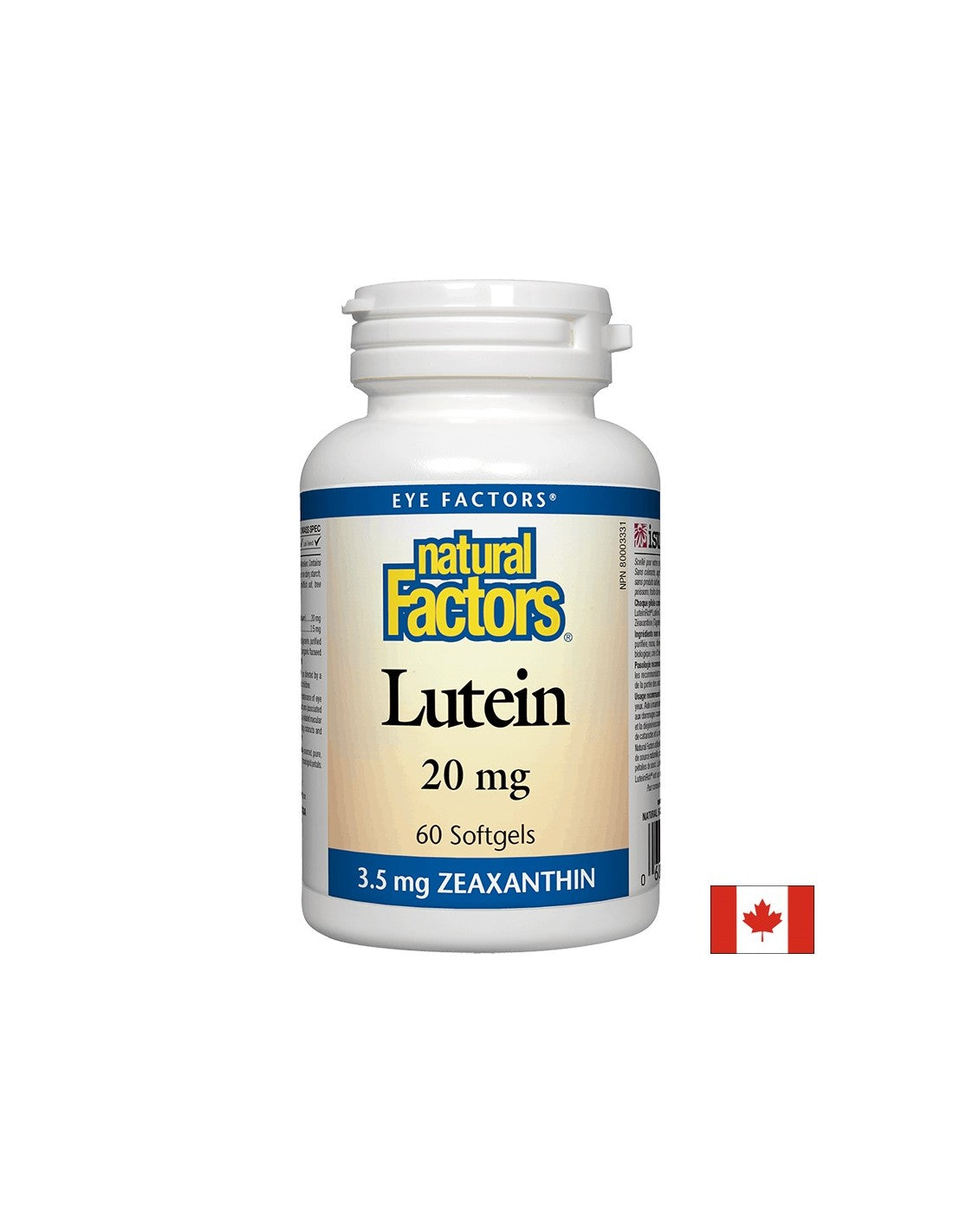 Lutein / Lutein 20 mg x 60 Kapseln <tc>Natural Factors</tc>