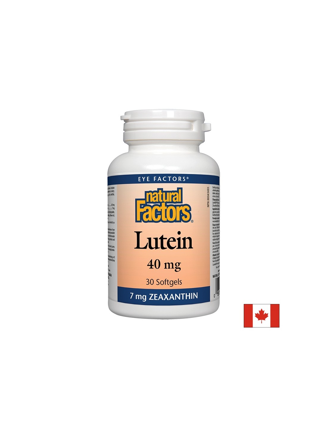 Lutein 40 mg / 30 Softgels - 0
