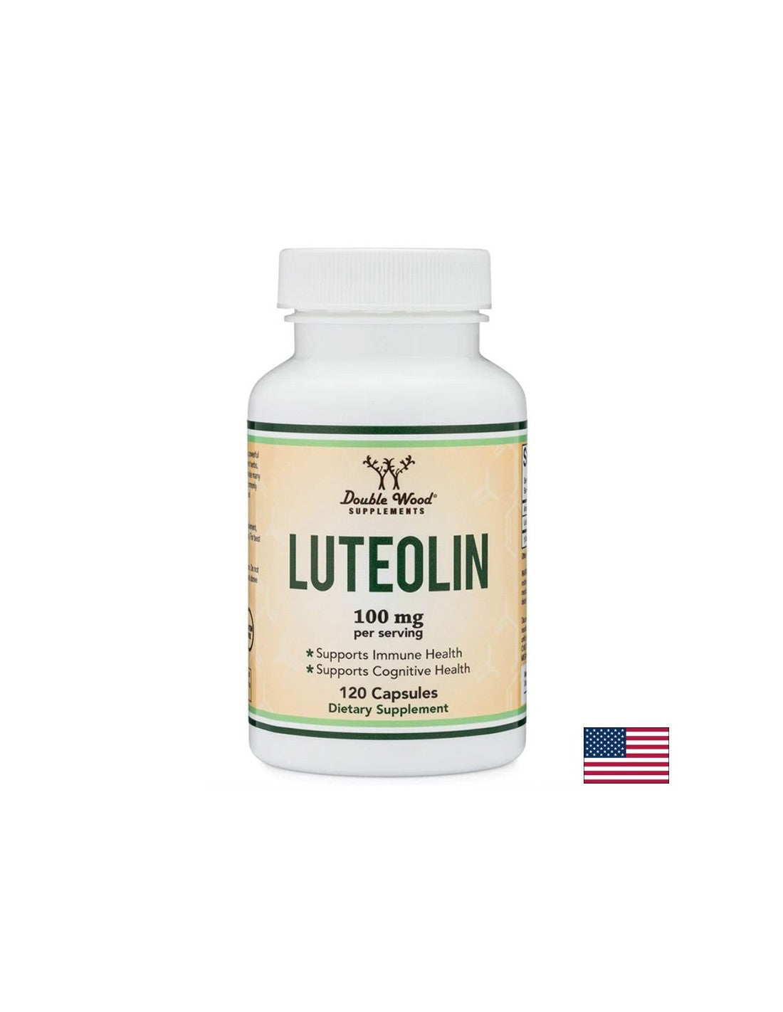 Luteolin - Luteolin 100 mg, 120 Kapseln <tc>Double Wood</tc>