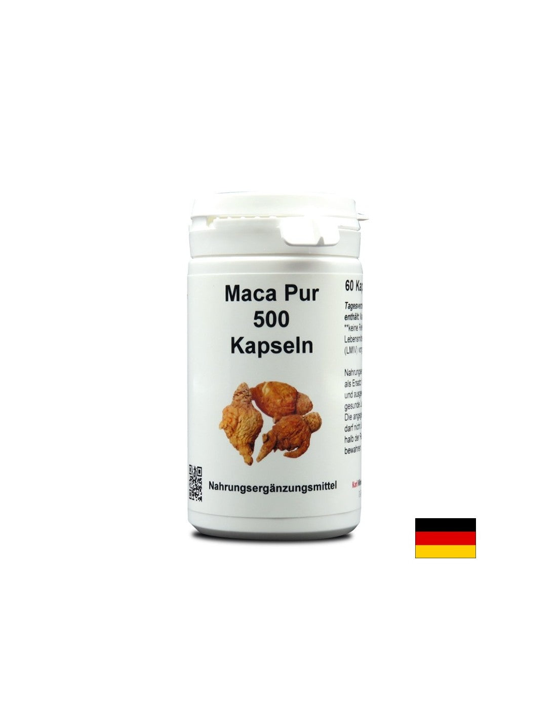Maca Pur 500 – Maca 500 mg, 60 Kapseln <tc>Karl Minck</tc>