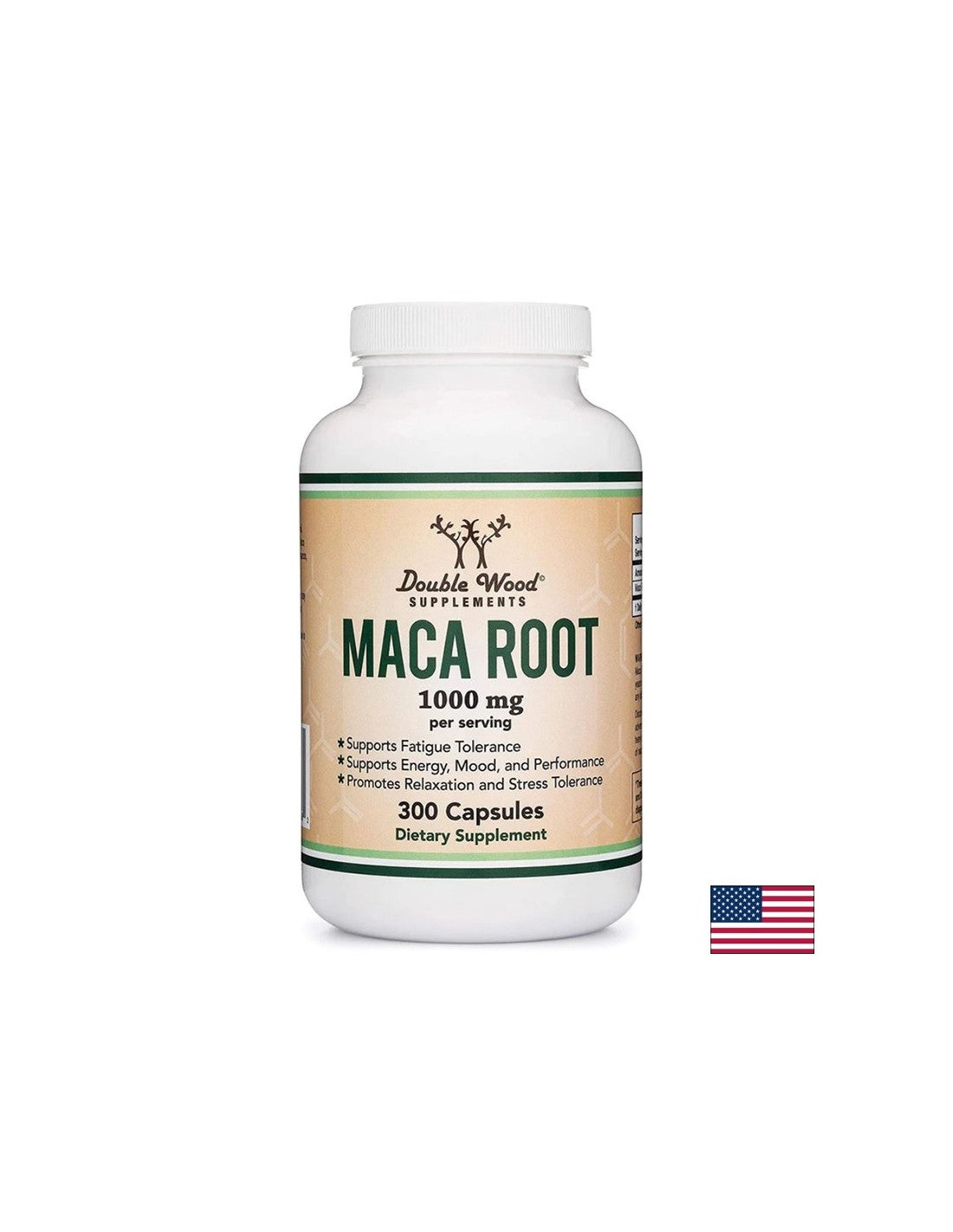 Maca Root - Maca Wurzel, 300 Kapseln <tc>Double Wood</tc>