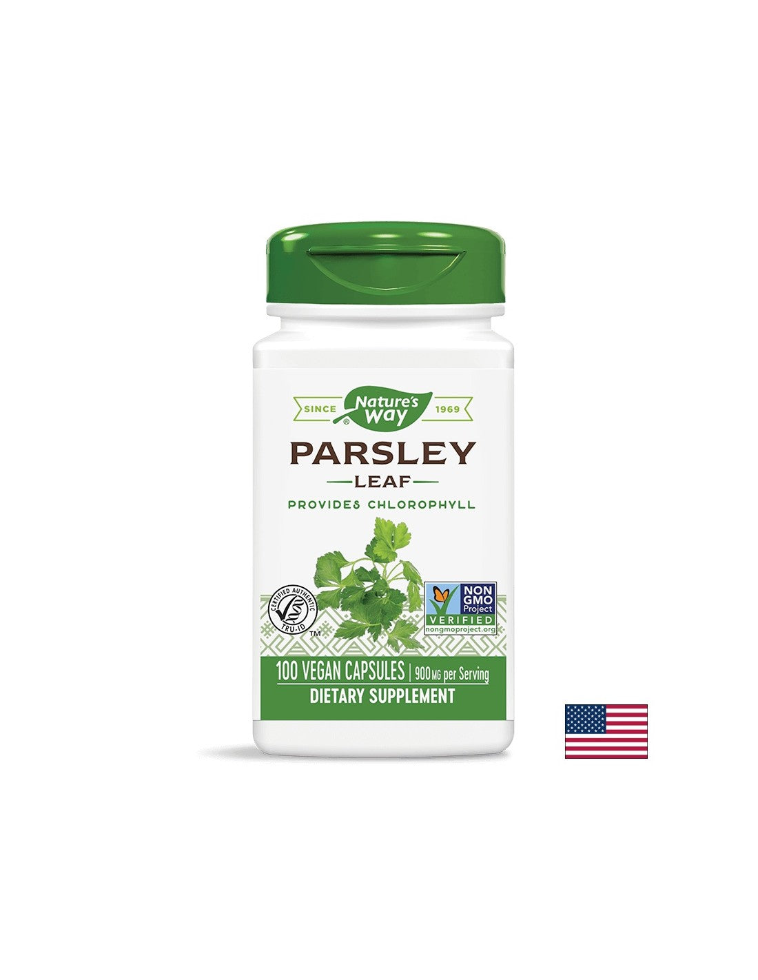 Petersilienblatt 450 mg - 100 Kapseln