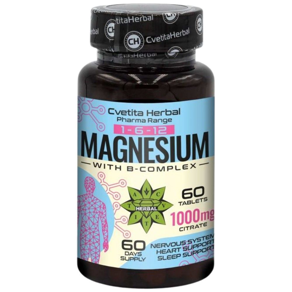 Magnesium + B - Komplex - 60 Tabletten