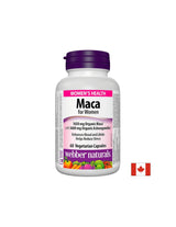 Maca für Frauen x 60 Kapseln <tc>Webber Naturals</tc>