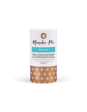 Manuka Plus Bee- Flex with MGO 300 / Formula for healthy joints with manuka honey, 30 tablets - Nutra Best Europe