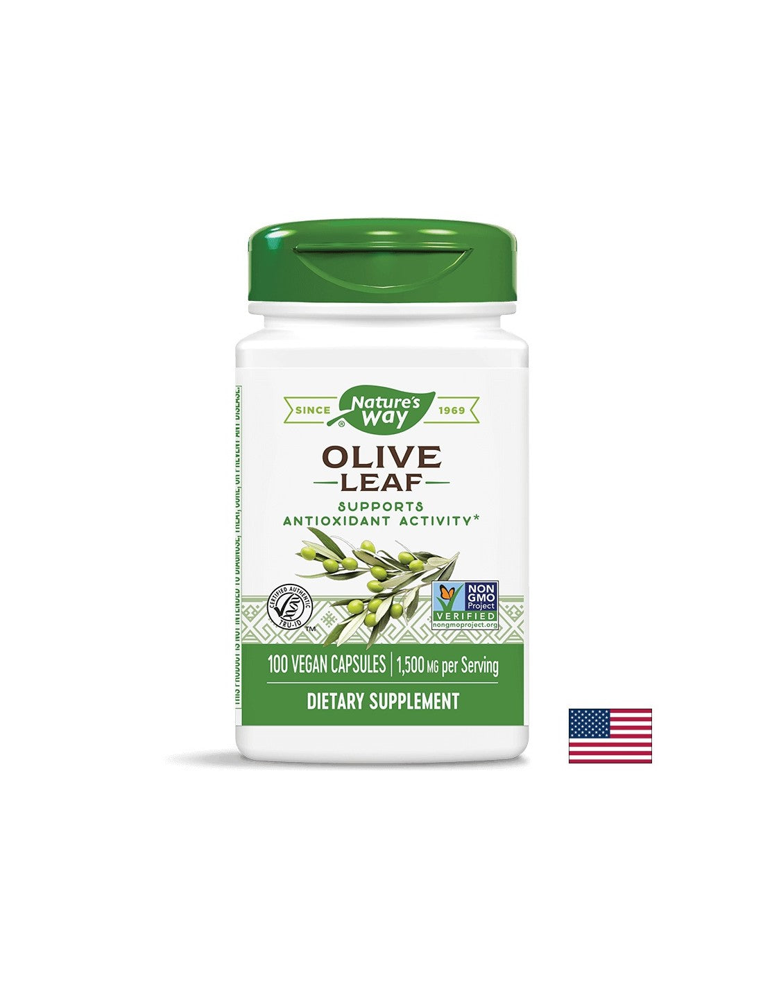Olivenblatt 500 mg - 100 Kapseln