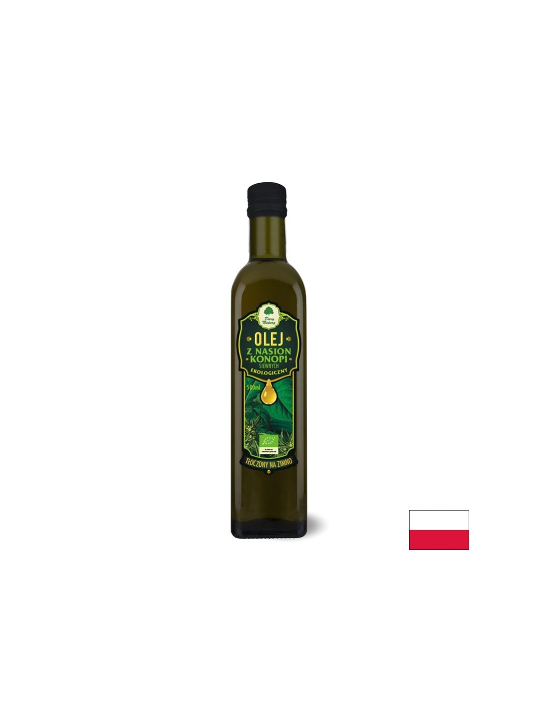 Bio -Hanfsamenöl, 500 ml